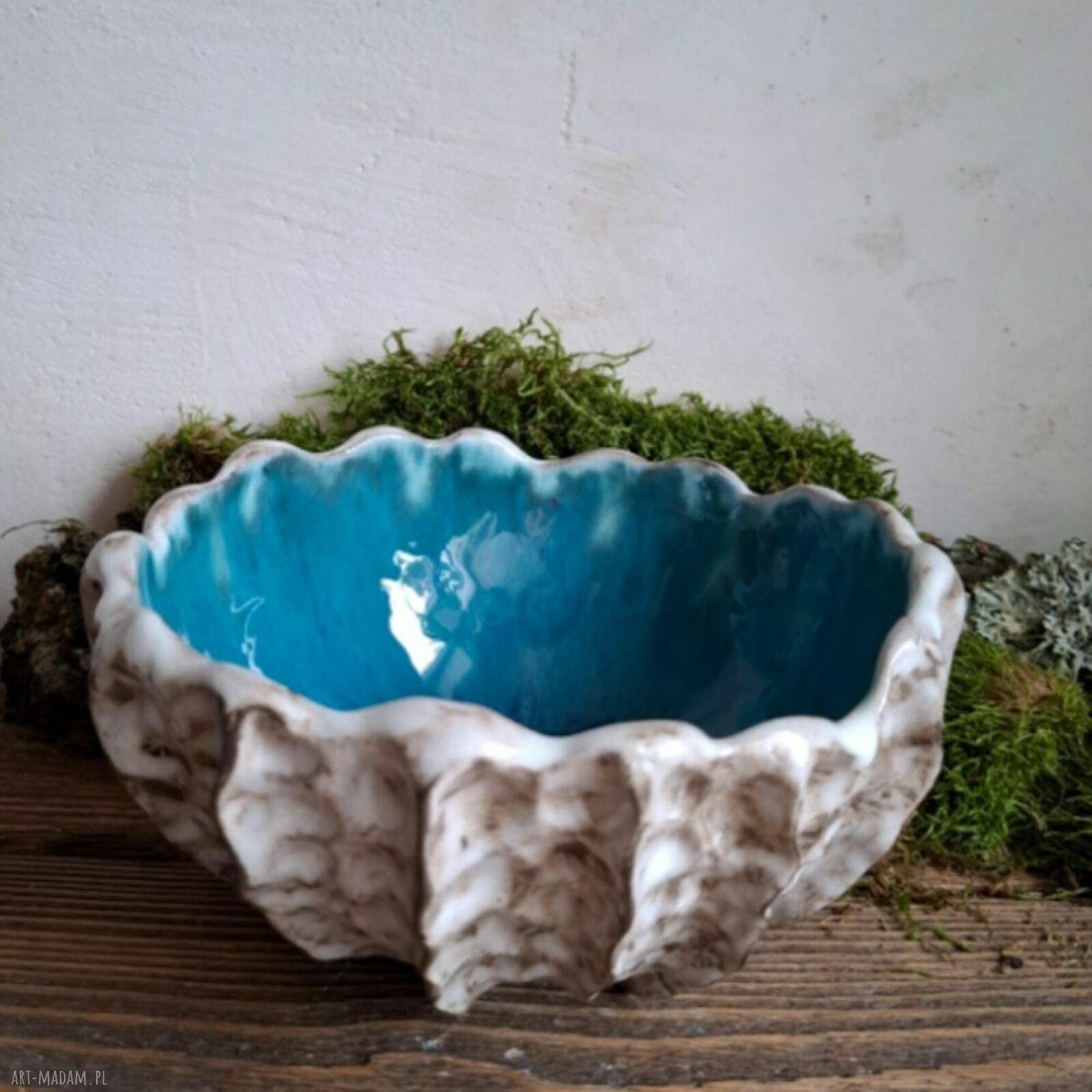 Misa ceramiczna Muszla - morski akcent w Twojej kuchni