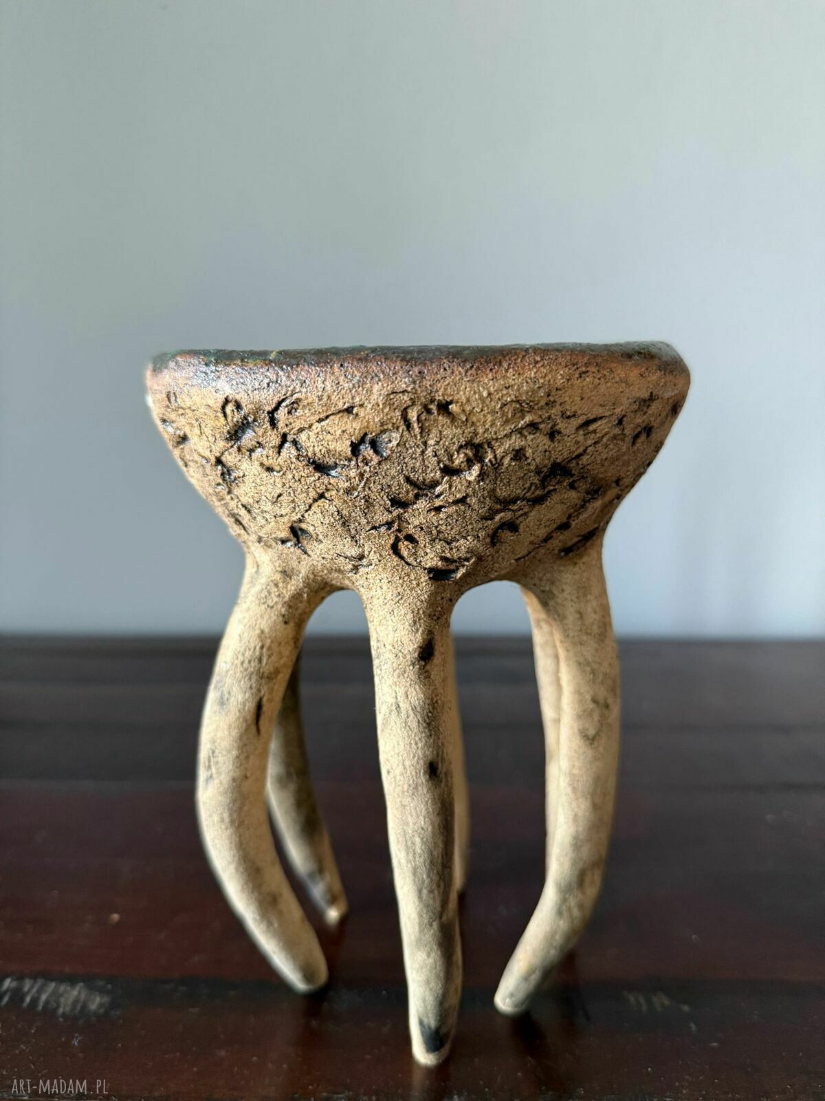 Misa ceramiczna z kolekcji „Morskie opowieści” - ręcznie lepiona ceramika