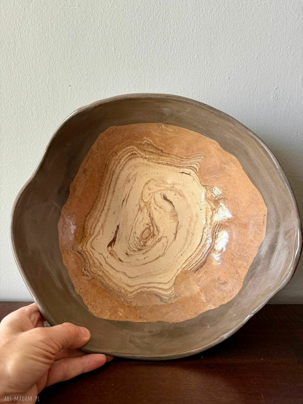 Misa ceramiczna TreeSoul - ręcznie robiona patera i miska