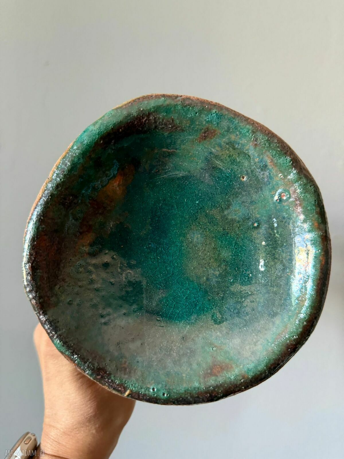 Misa ceramiczna z kolekcji „Morskie opowieści” - ręcznie lepiona ceramika