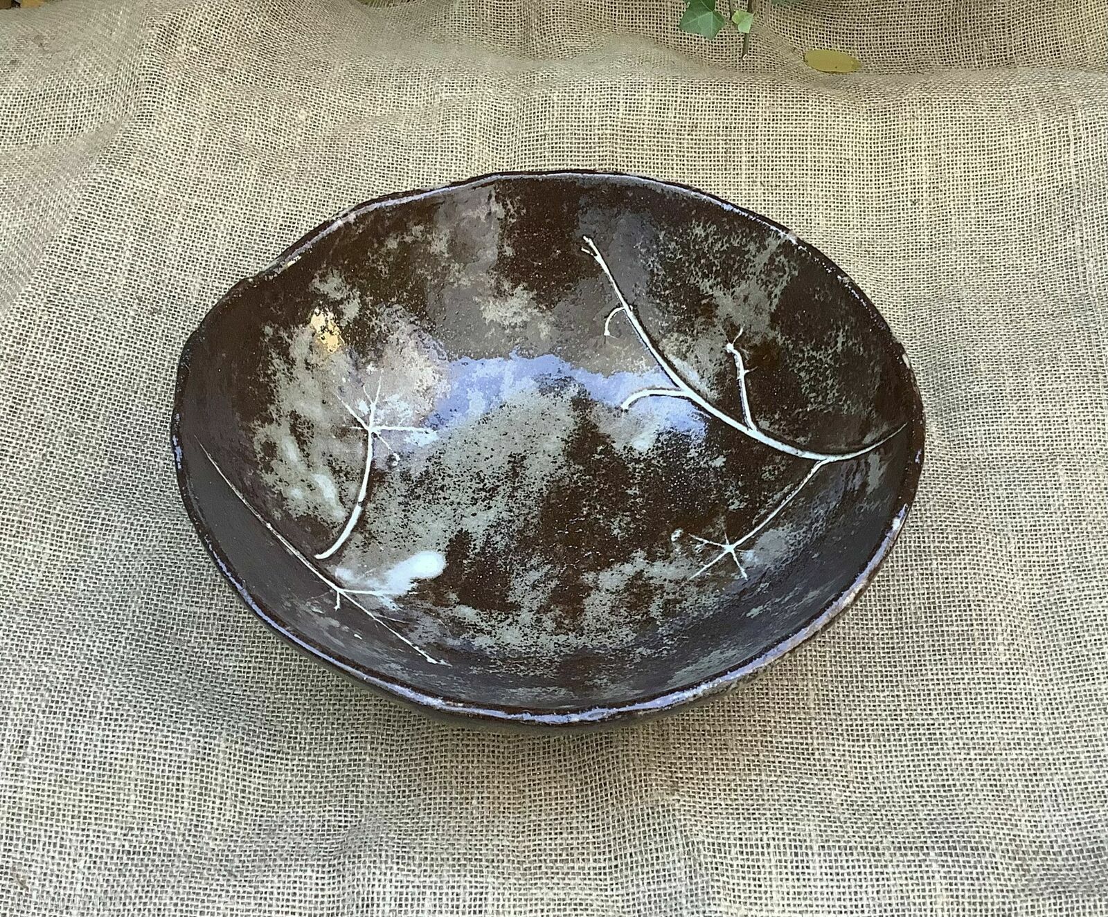Misa ceramiczna “Lukier” - patera na owoce, orzechy i słodkości