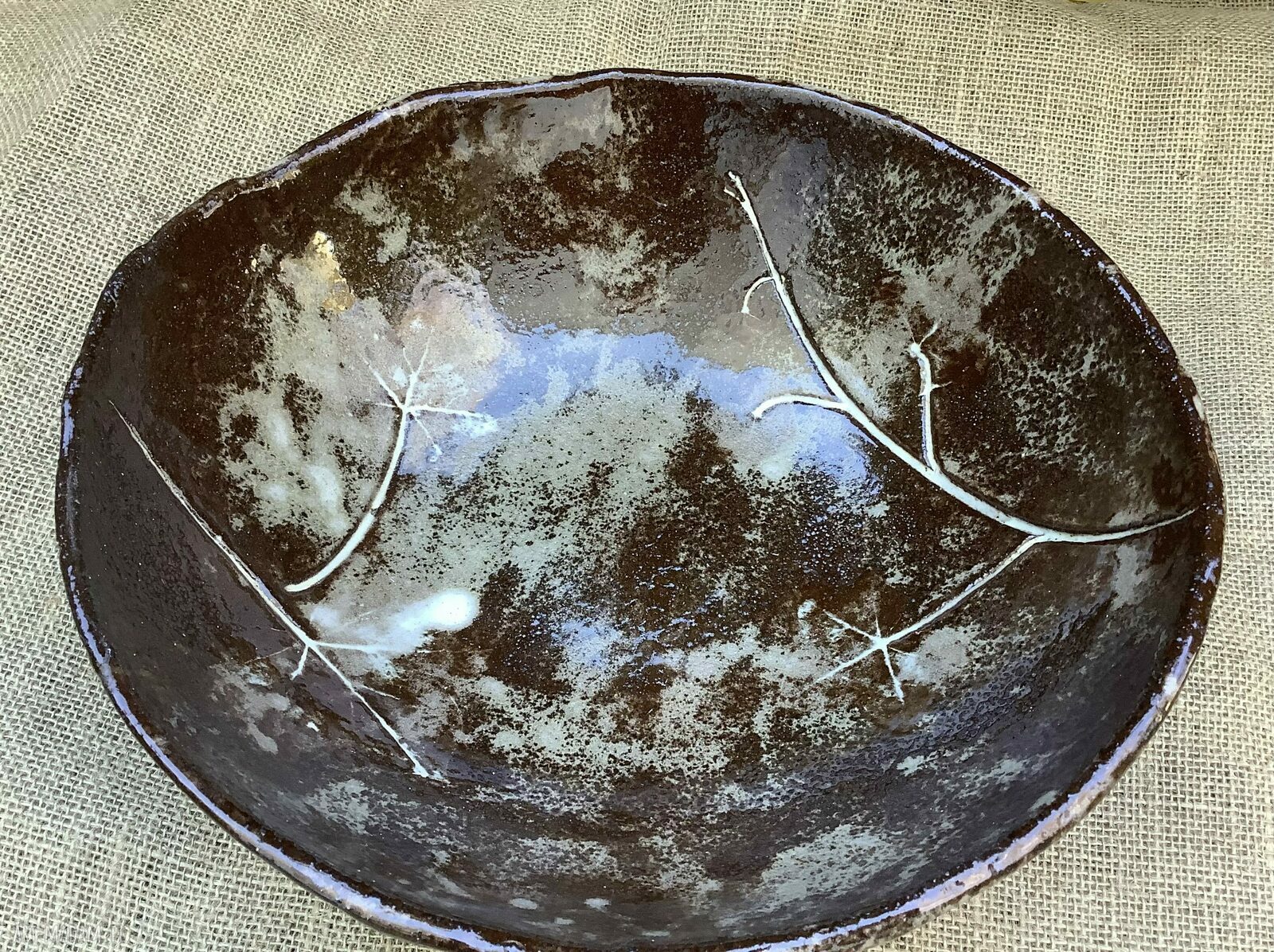 Misa ceramiczna “Lukier” - patera na owoce, orzechy i słodkości