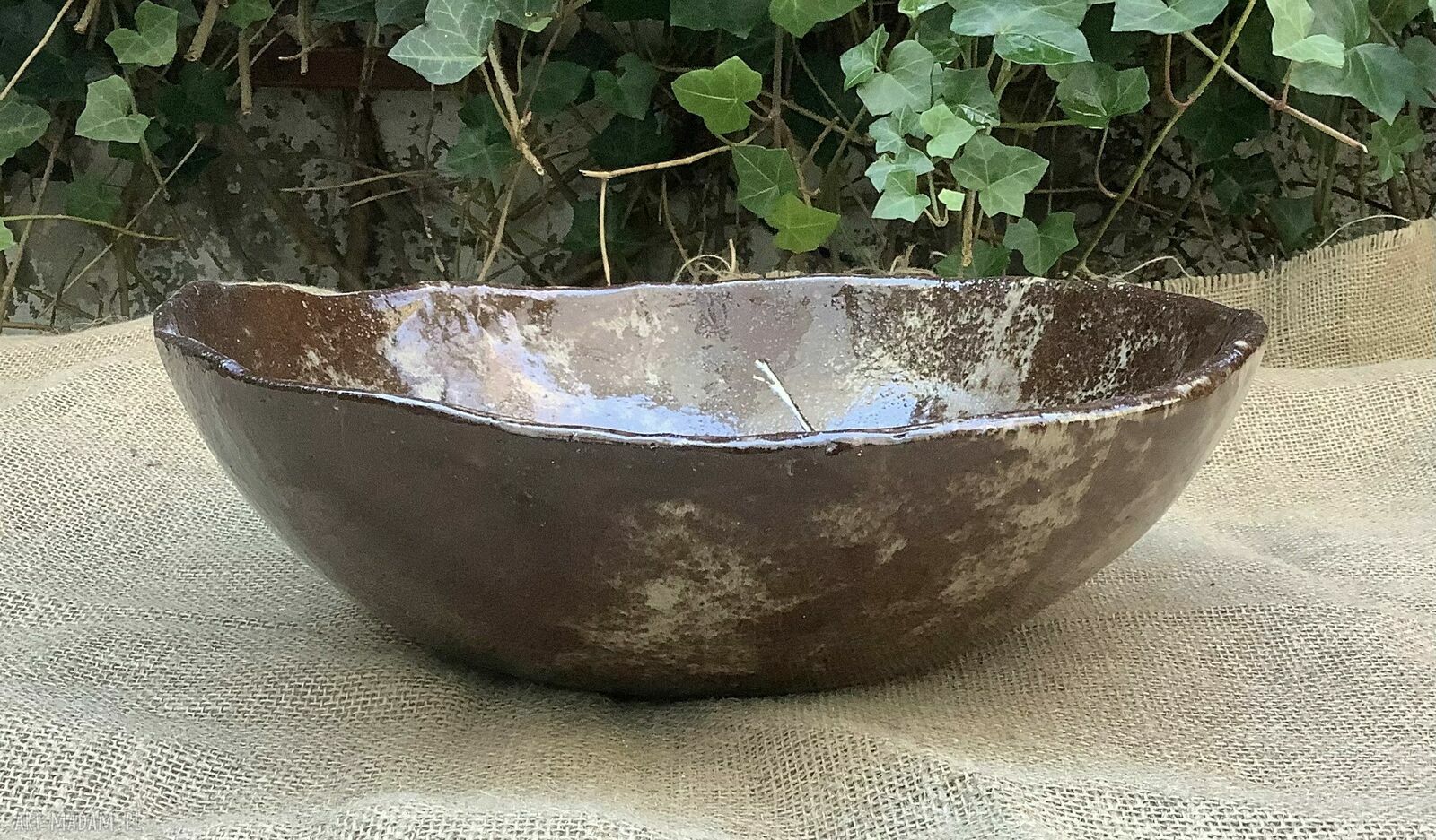 Misa ceramiczna “Lukier” - patera na owoce, orzechy i słodkości