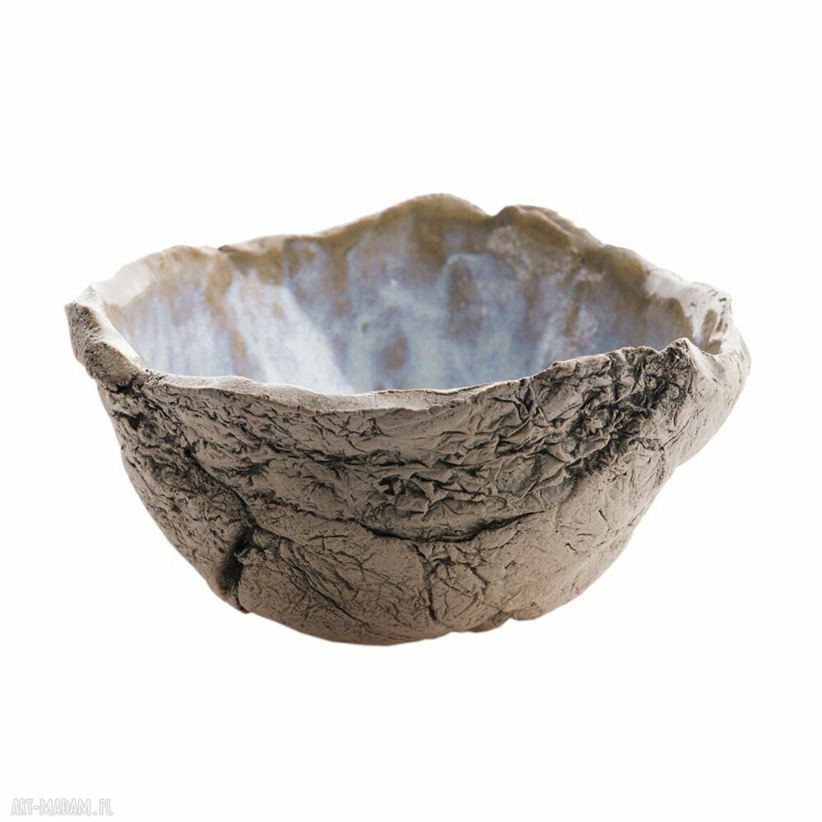 Miseczka kamionkowa ceramiczna - ręcznie wykonana