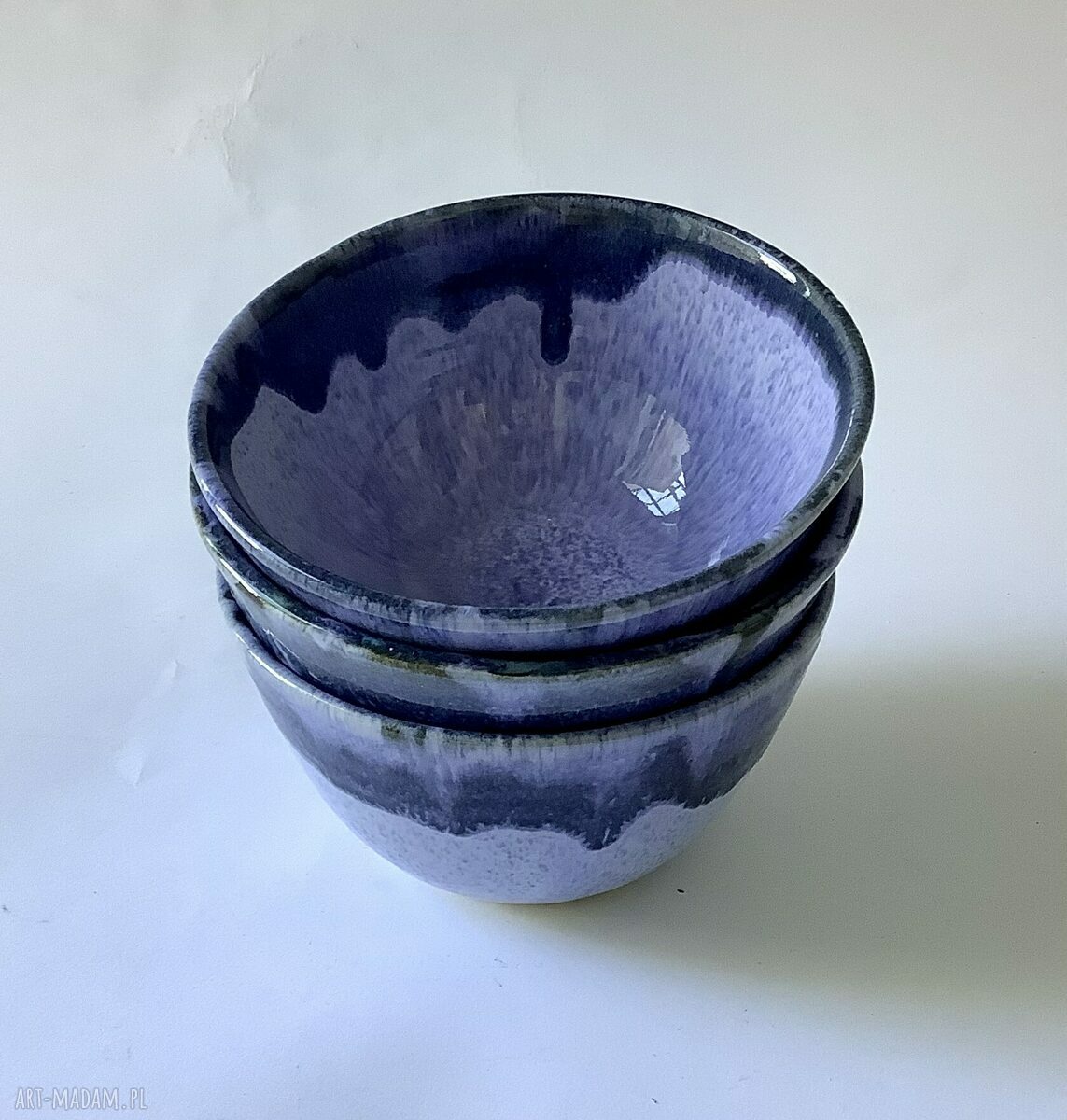 Ręcznie robiona miseczka ceramiczna na owsiankę i zupy