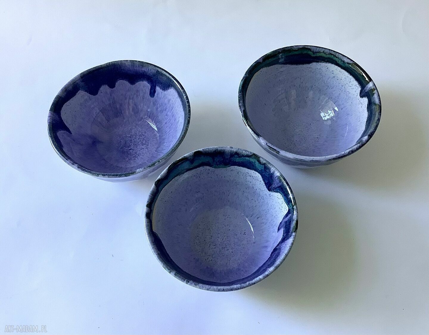 Ręcznie robiona miseczka ceramiczna na owsiankę i zupy