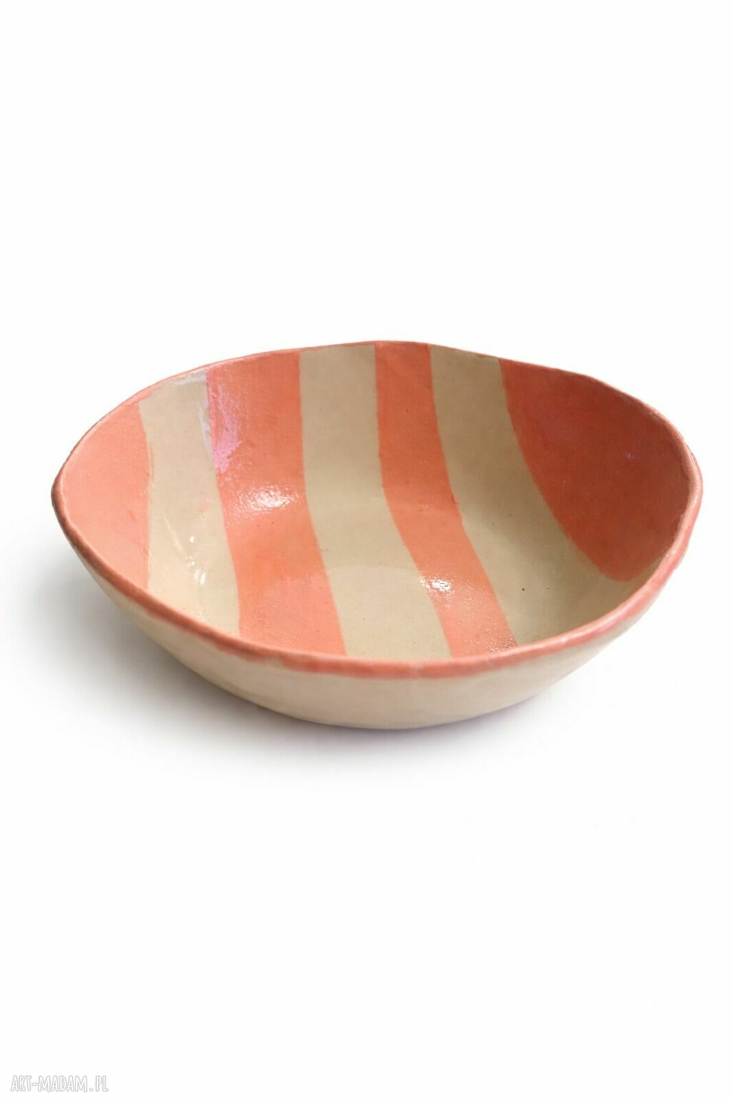 Miseczka ceramiczna handmade Papataj - na desery, przekąski i sosy