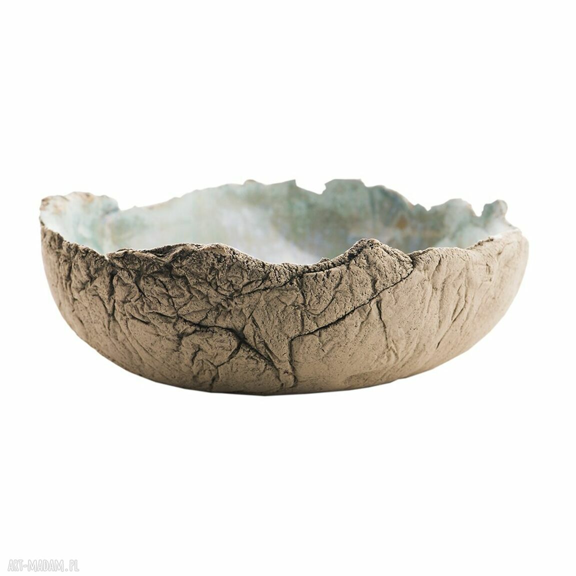 Miseczka ceramiczna z kamionki - ręcznie wykonana