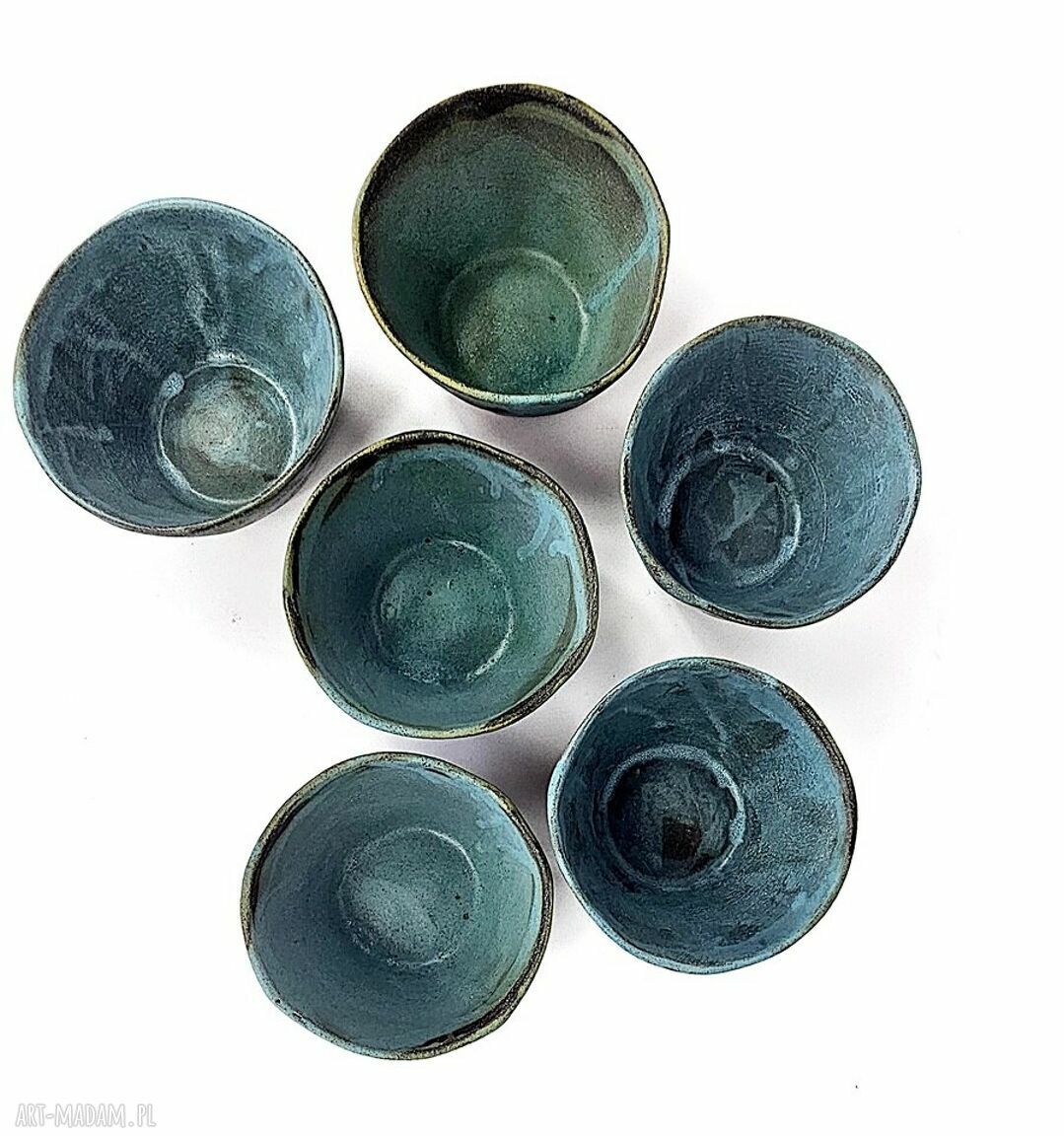 Miseczka ceramiczna do sushi - ręcznie lepiona