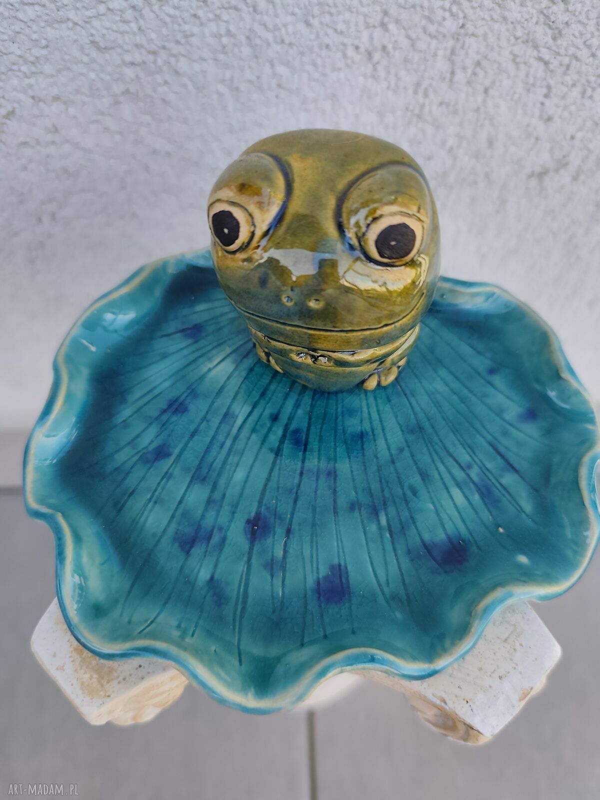 Miseczka ceramiczna z żabką - Wolna Chwila