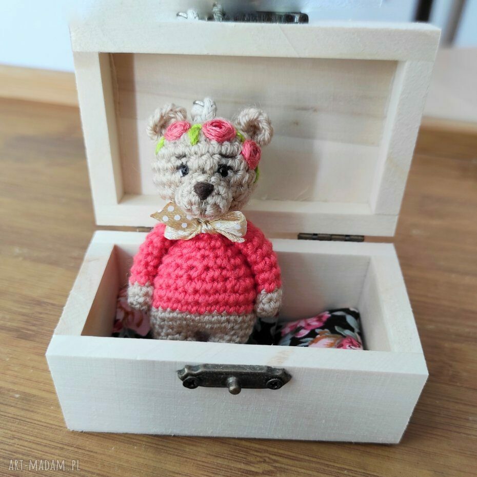 Misia Aldonka - miś breloczek Moremi Dolls