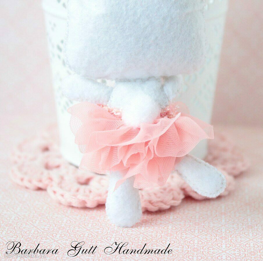 Misia baletnica-breloczek