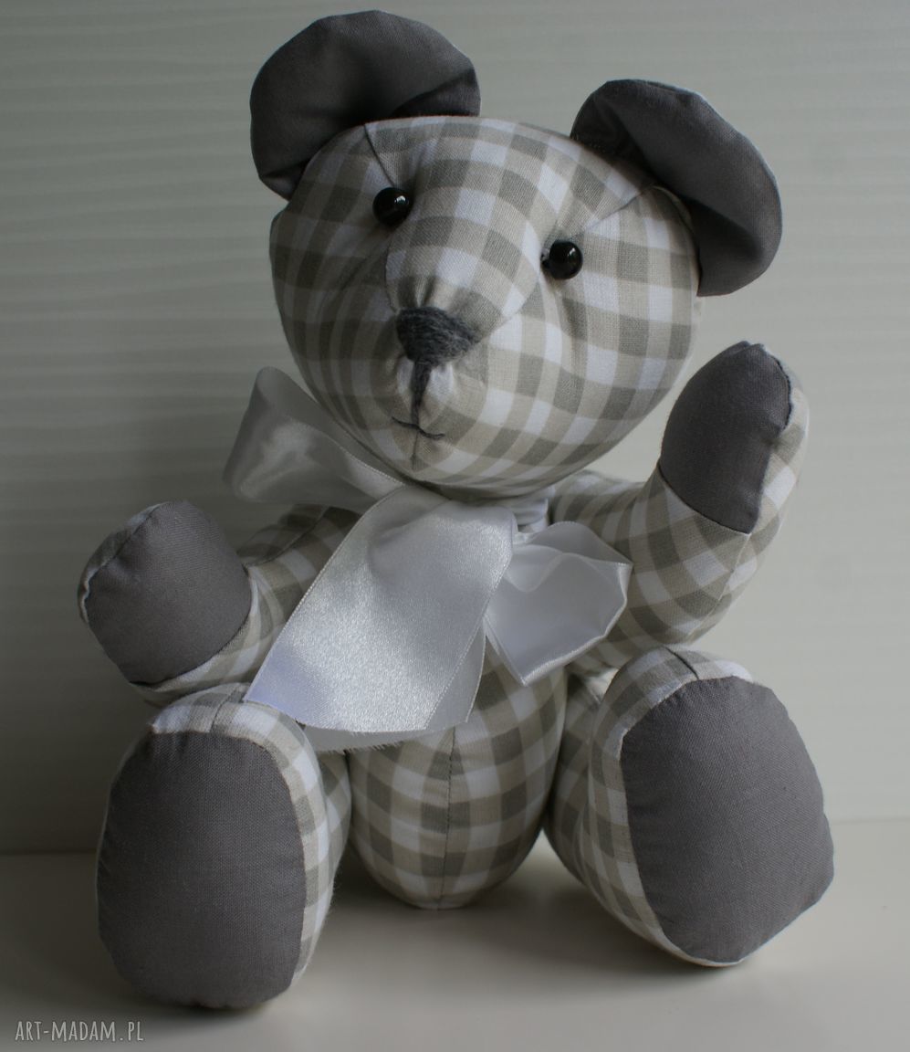 zabawki: misie ręcznie zrobione