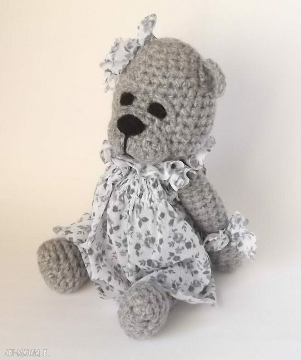 Misie na zamówienie - szydełkowe maskotki handmade dla dziecka (personalizacja)
