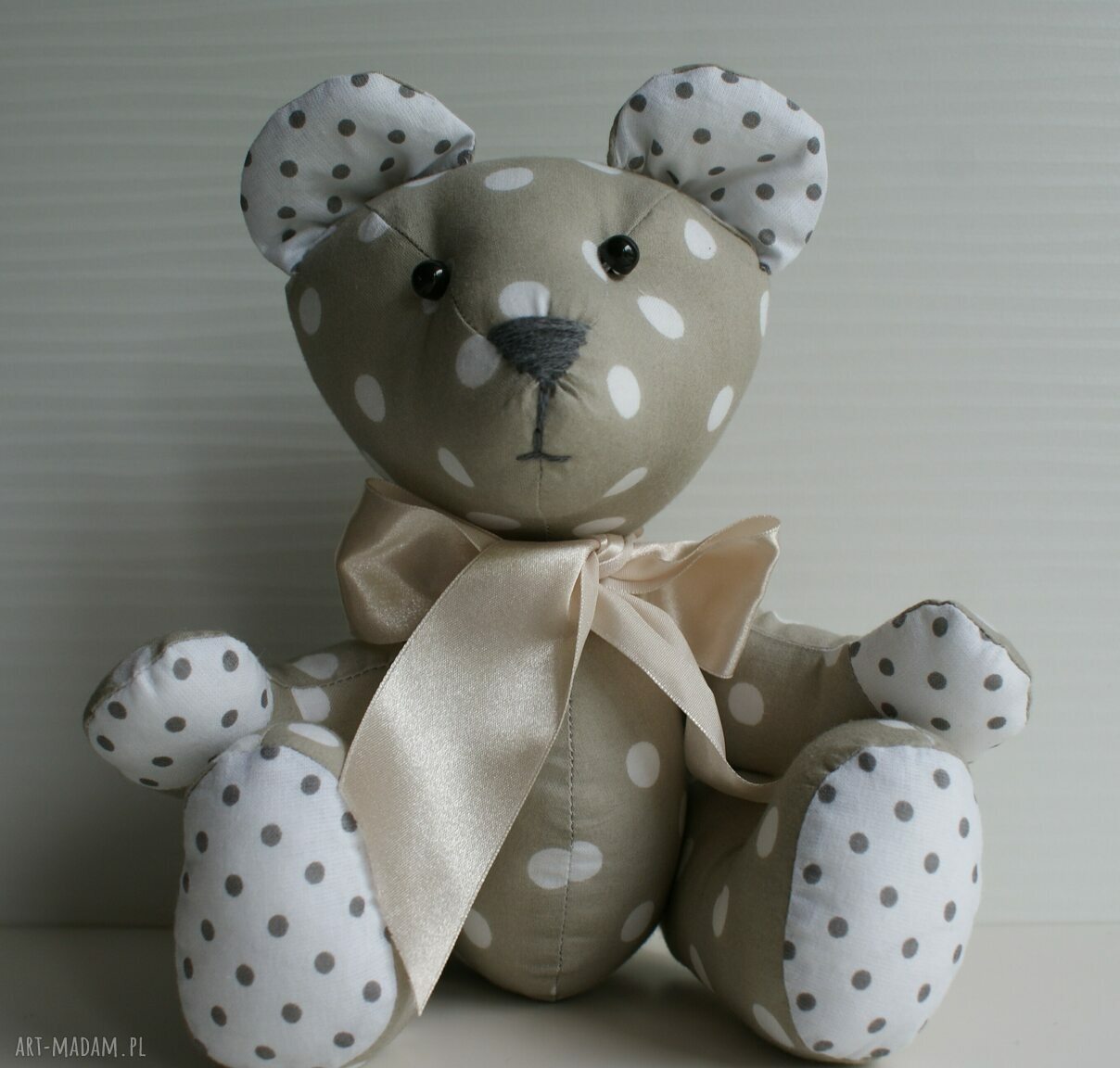 zabawki: misie ręcznie zrobione