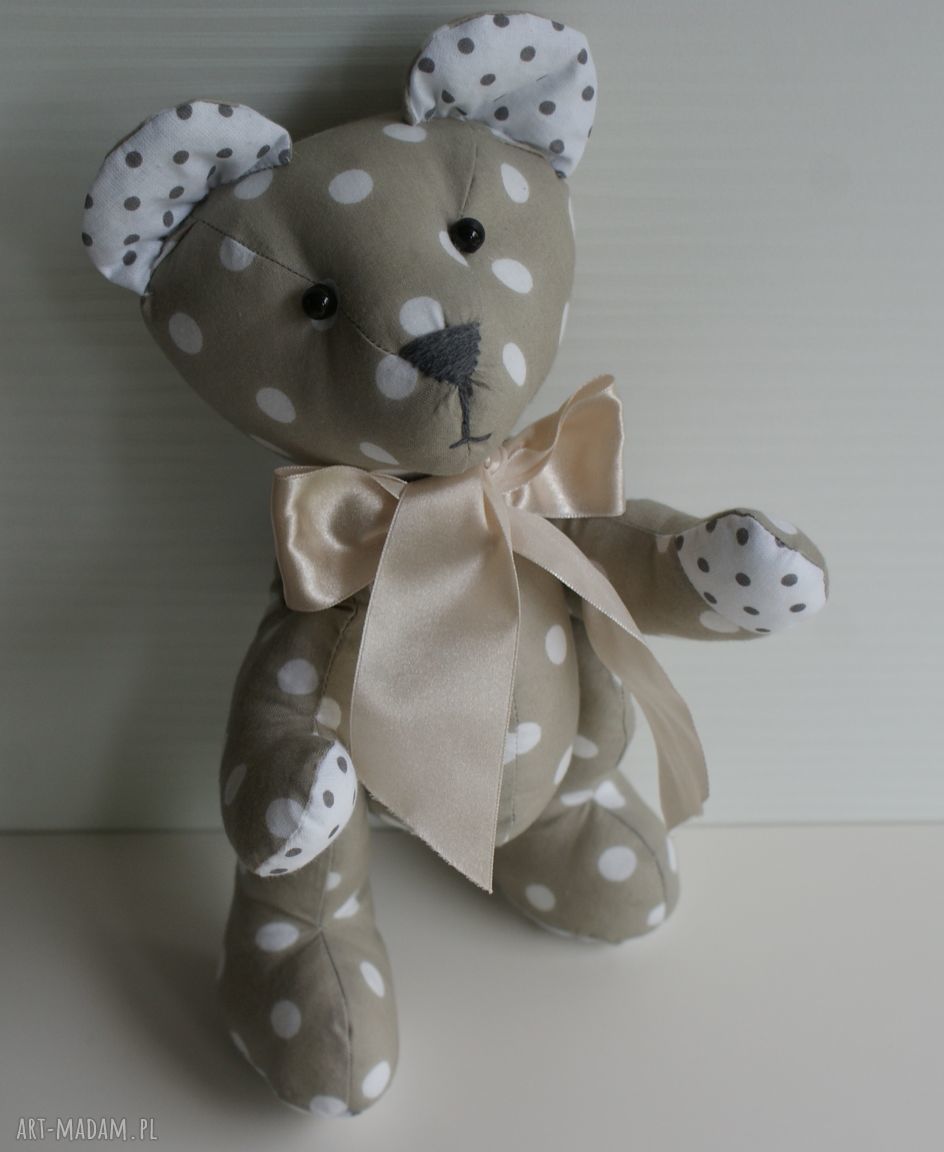 zabawki: misie ręcznie zrobione