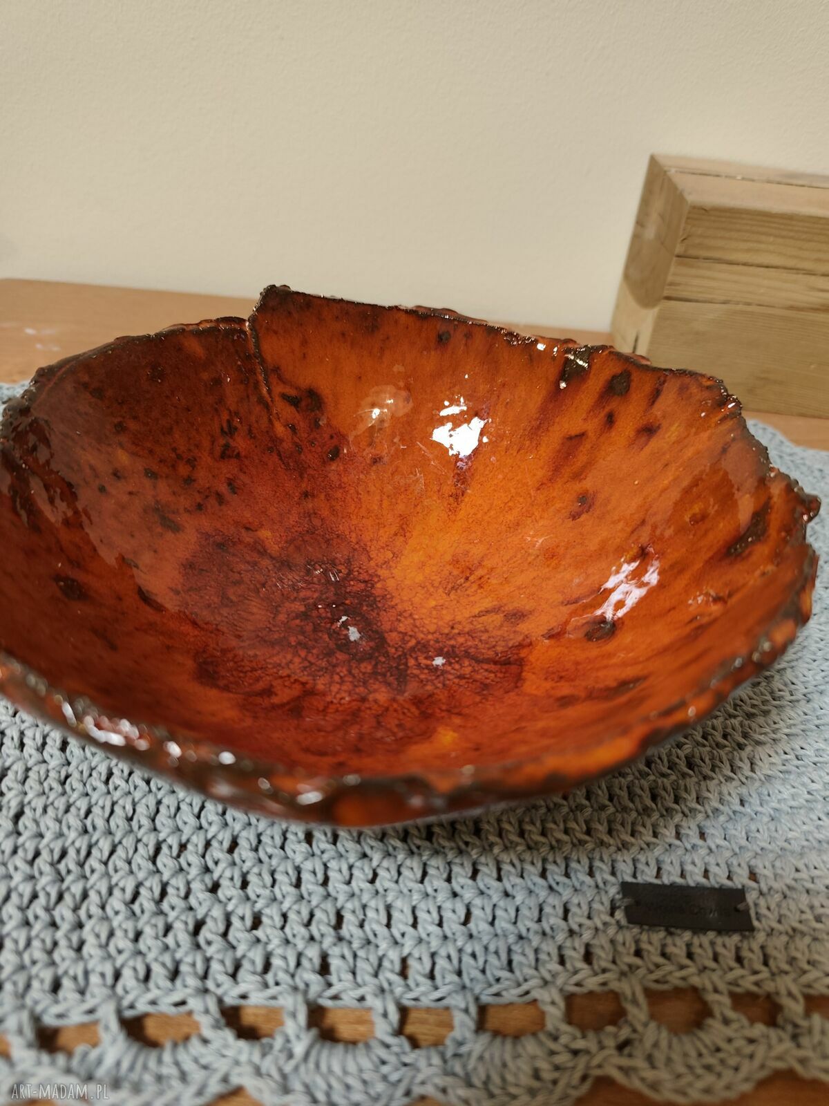 Miska ceramiczna Wolna Chwila - średnica ok. 20 cm
