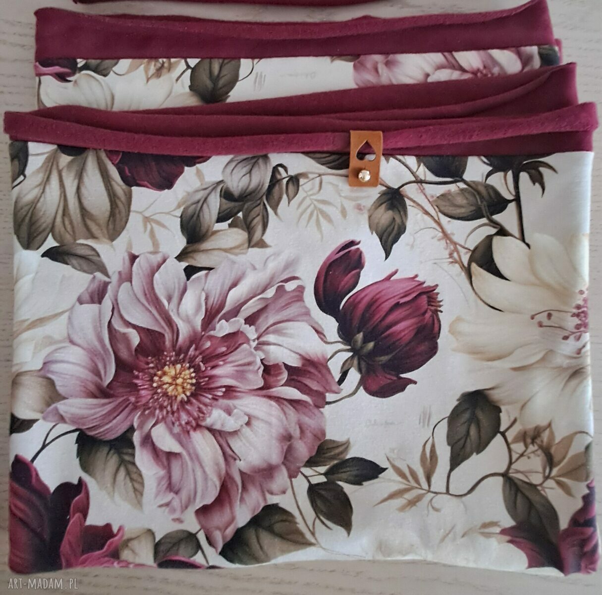 Komin i mitenki handmade Go Ka - ciepły zestaw na jesień i zimę