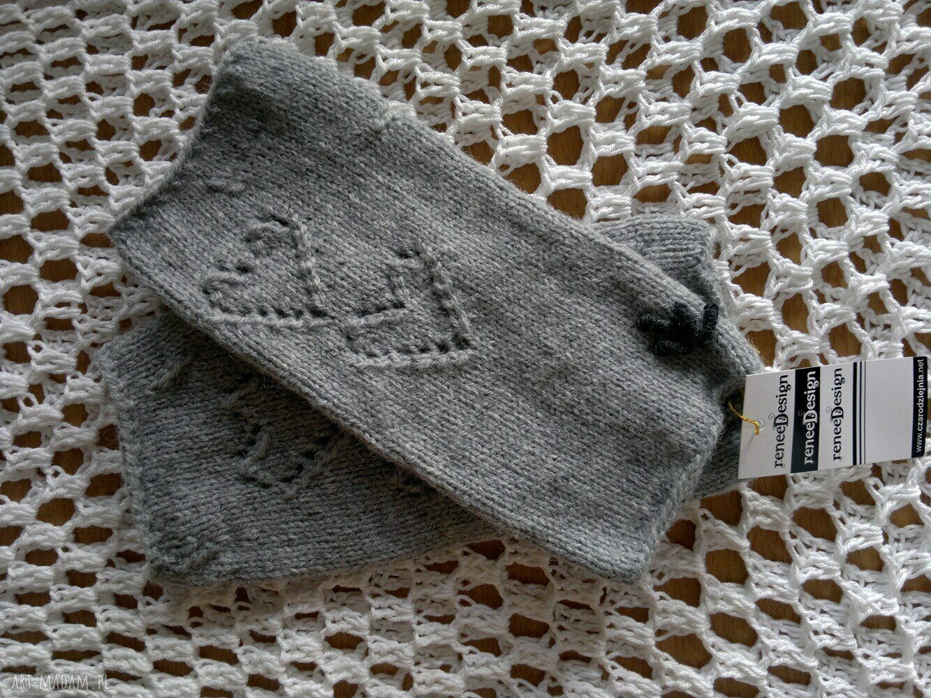 Mitenki Only Light Gray