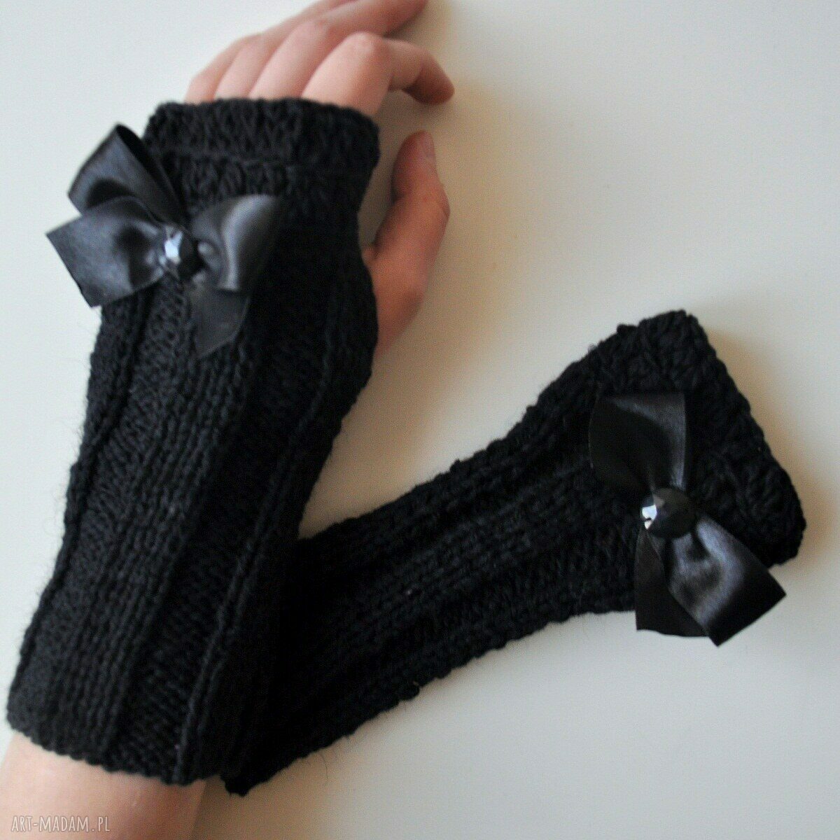 rękawiczki: rękawiczki zamówienie dla Pani Agnieszki Ręczne wykonanie