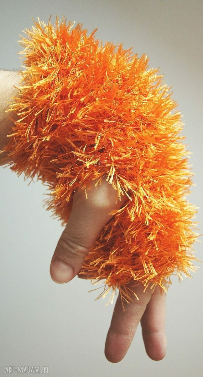 rękawiczki: Mitenki Wiewiórki Ocieplacze HandMade