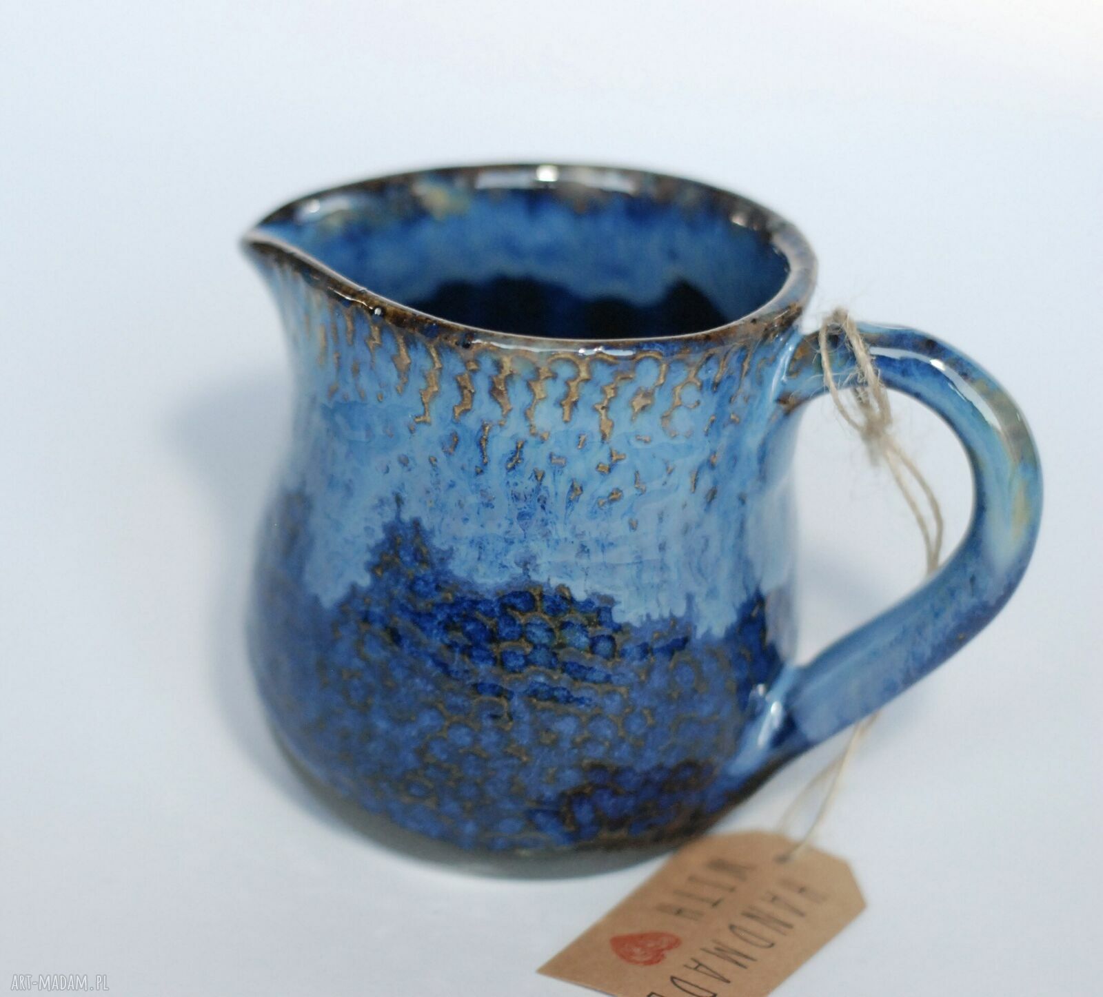 Mlecznik ceramiczny z kolekcji Morska toń