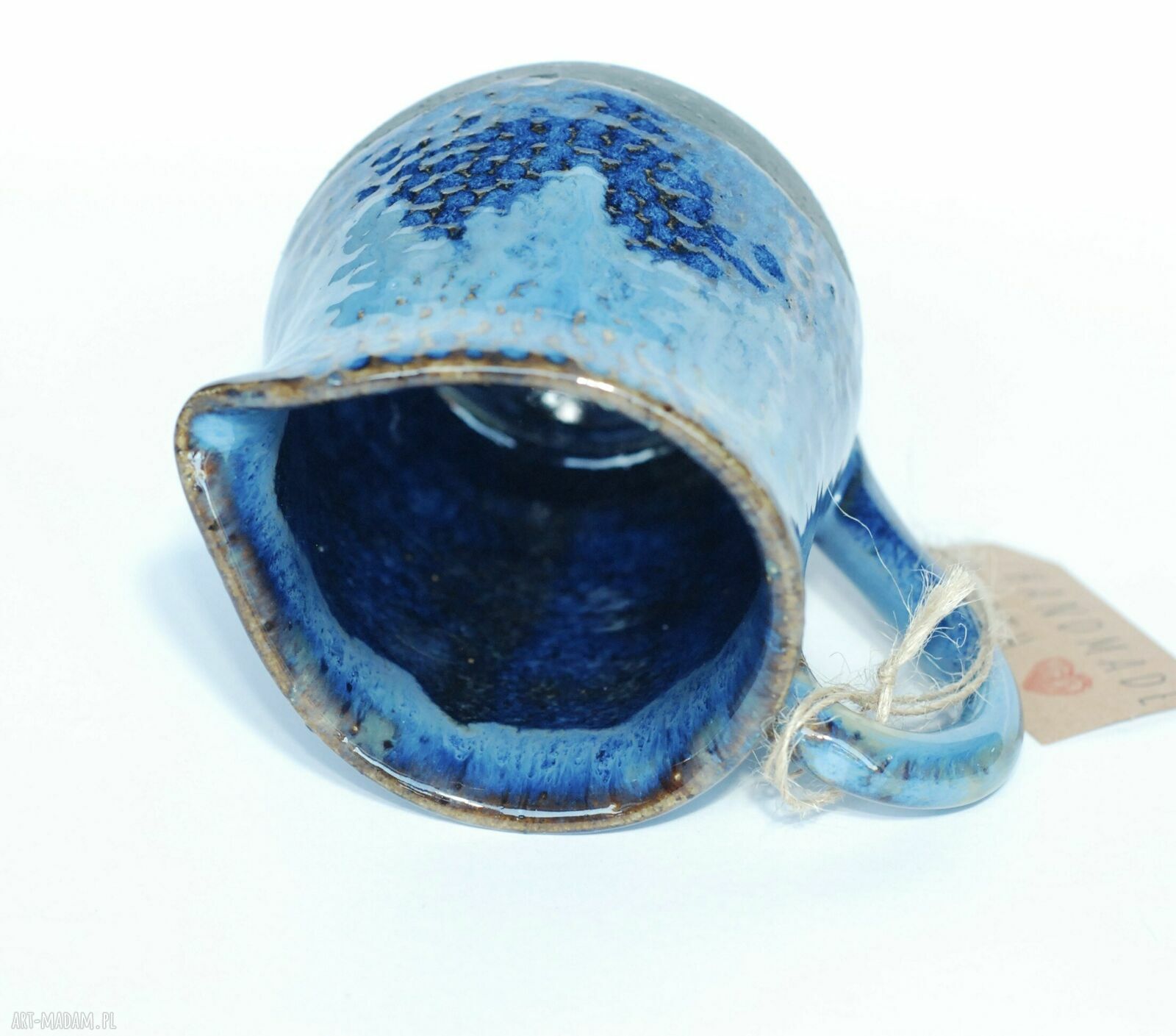 Mlecznik ceramiczny z kolekcji Morska toń