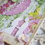 handmade scrapbooking kartki kartka ślubna soczysta