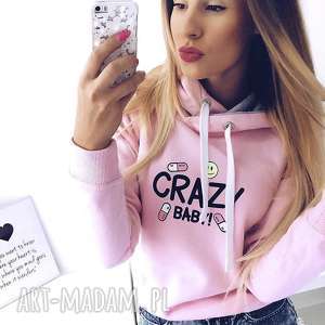 bluza crazy baby róż