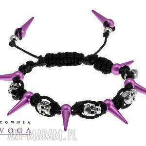 skulls in fuchsia - unisex