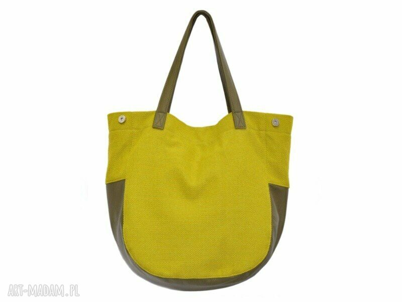 24 0010 Zielona torebka damska worek / torba na studia SWALLOW handmade
