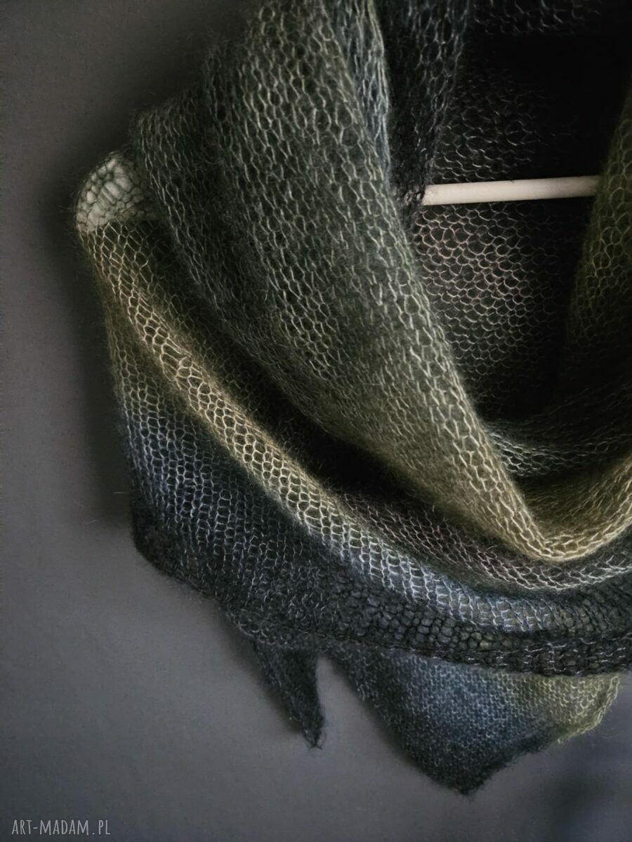 Chusta Mgła na szyję prezent The Wool Art