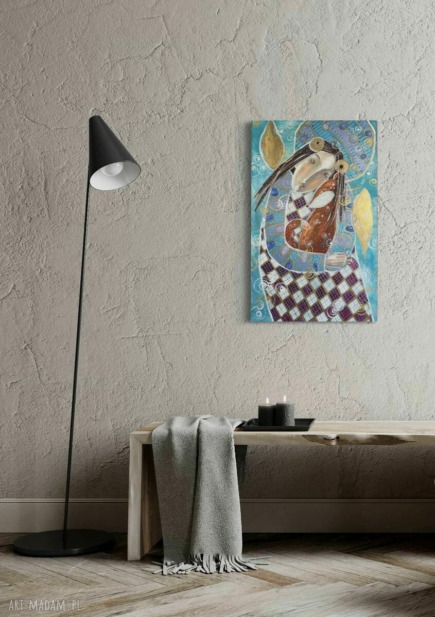 Mój mały lisek - obraz giclee na płótnie Canvas