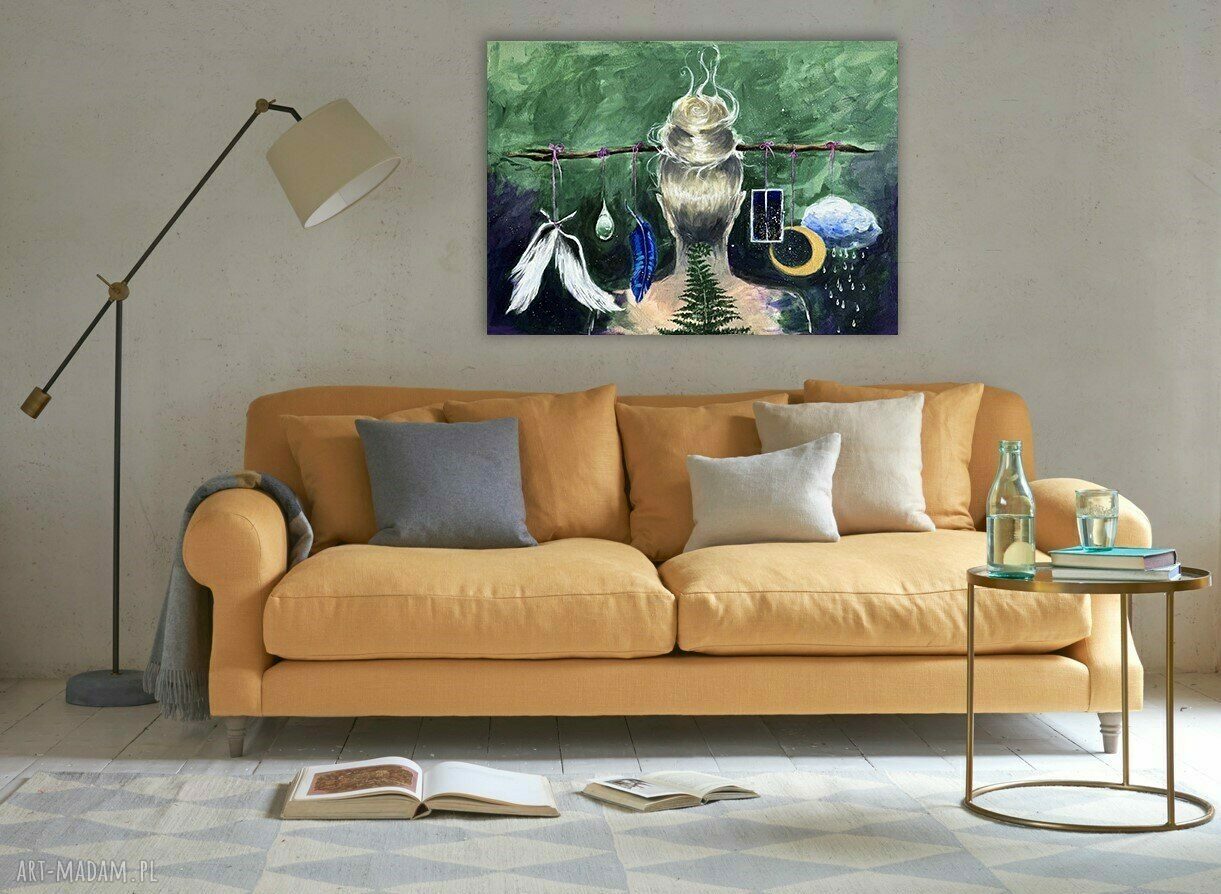 Moja opowieść - obraz akrylowy na płótnie 70 x 50 cm