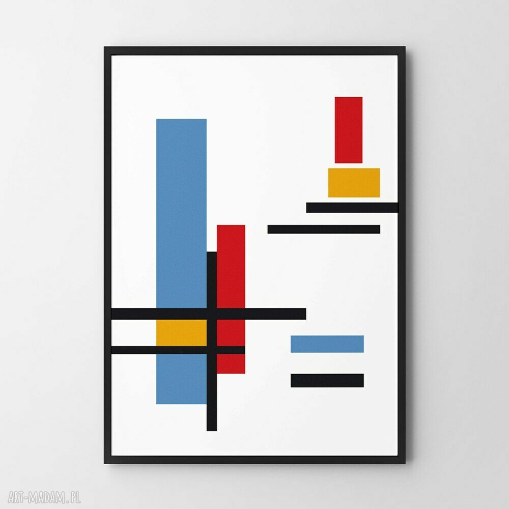Plakat Mondrian - format 50x70 cm