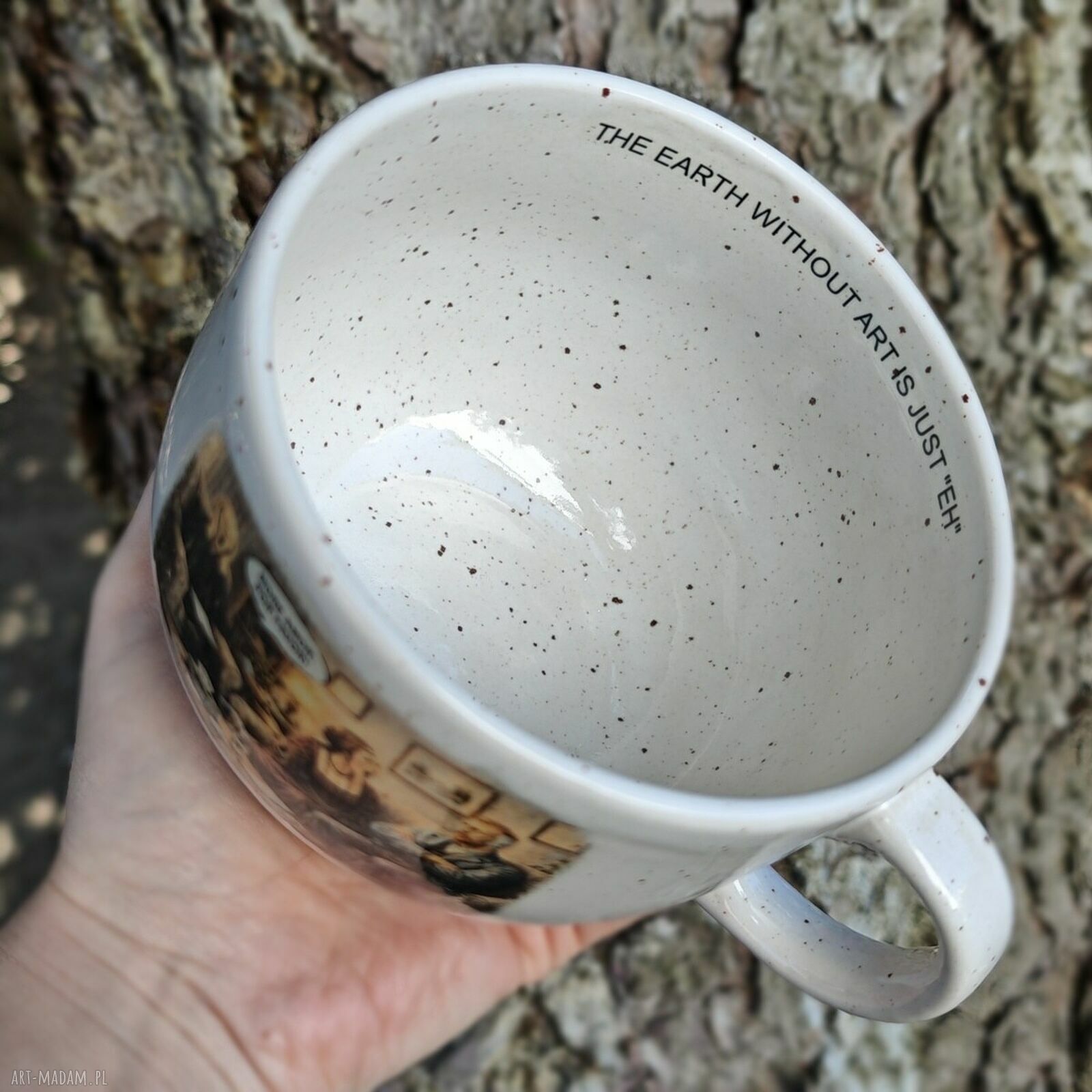 MORE AMOR, kubek 600 ml Dama z gronostajem