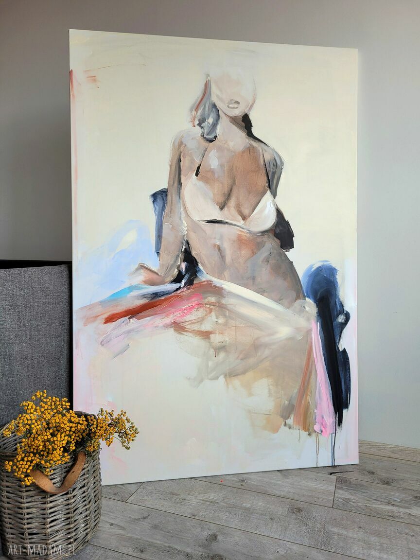 More Selflove - duży obraz 150x100 cm, akryl na płótnie