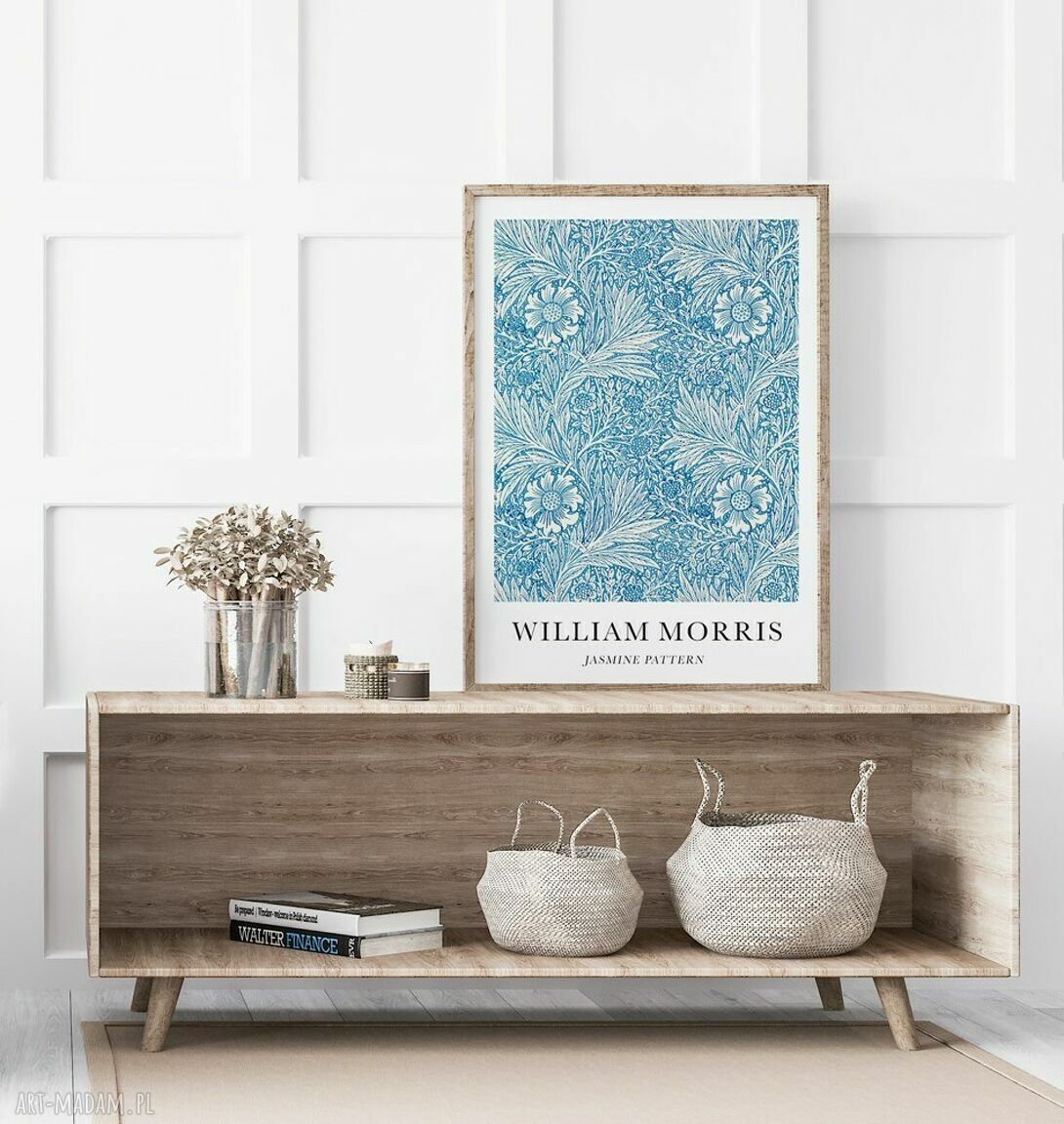 Morris v3 - plakat 30x40 cm - wyrazista dekoracja ścienna