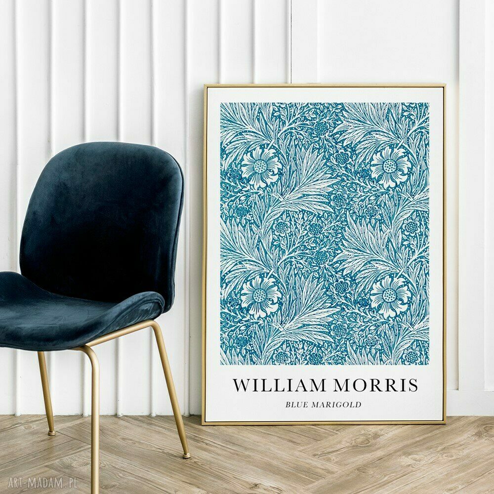 Morris v3 - plakat 30x40 cm - wyrazista dekoracja ścienna