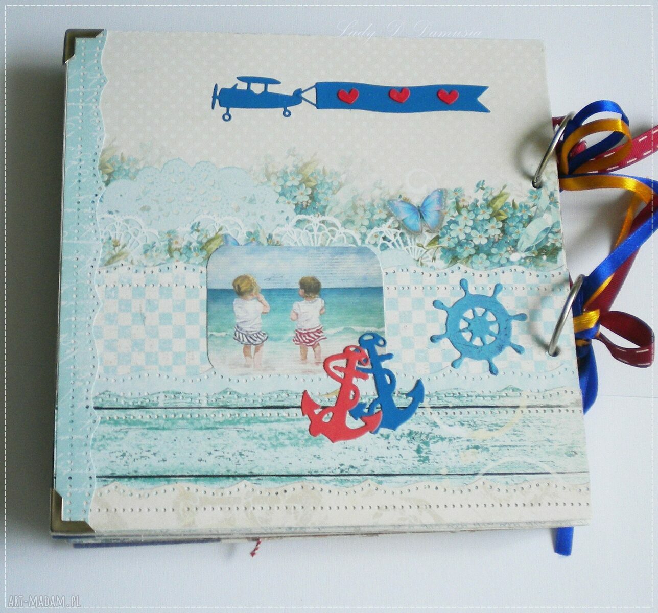 album z wakacji na roczek maluszka