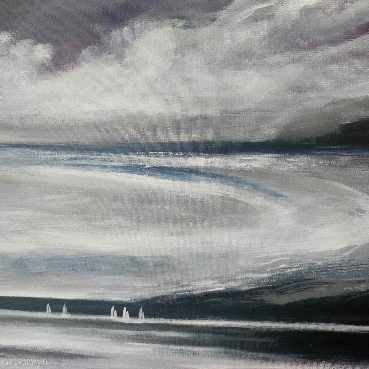 MORZE - obraz akrylowy 50x50 cm (Paulina Lebida)