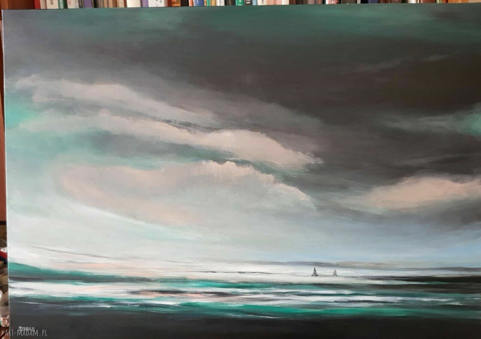 Morze - obraz akrylowy 70x100 cm