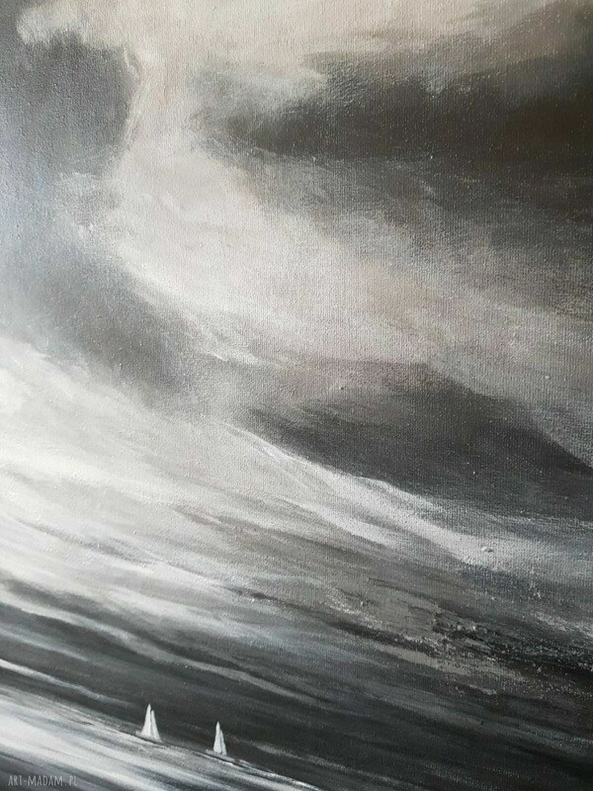Morze - obraz akrylowy 60x60 cm (kwadrat)