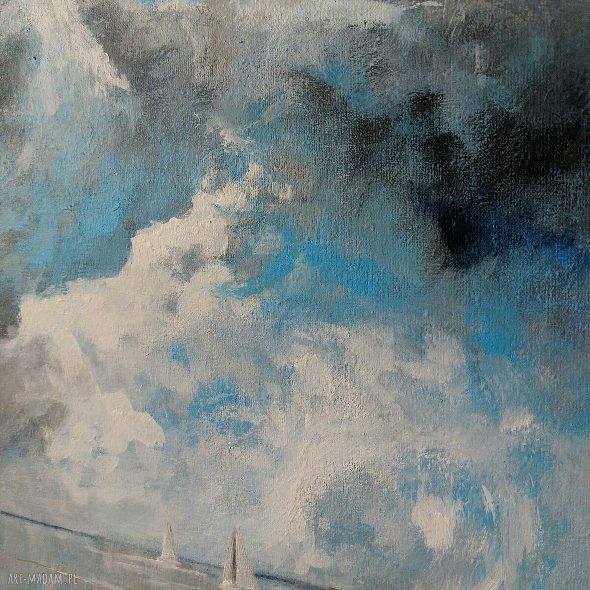 Morze - obraz akrylowy na płótnie 60x50 cm