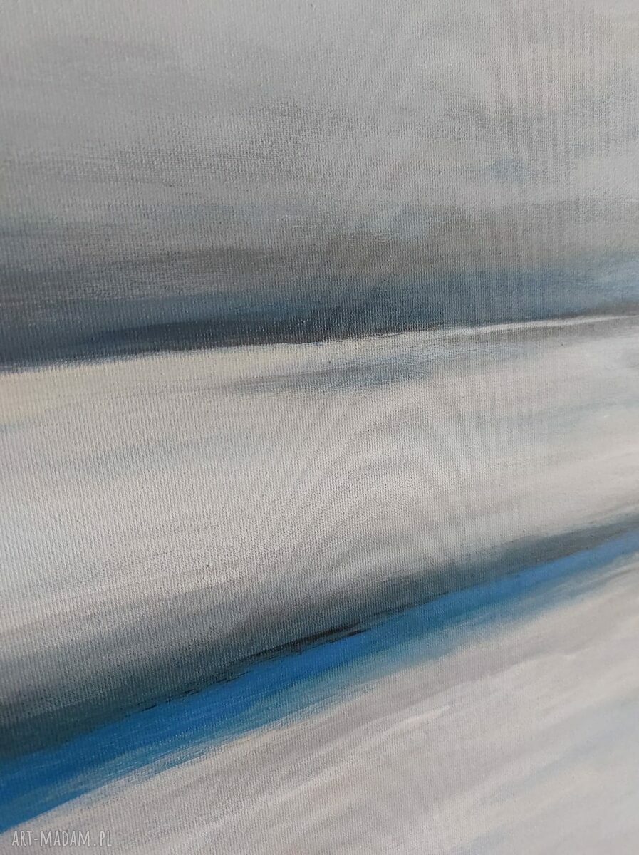 Obraz akrylowy „Morze” 60x60 cm - ręcznie malowany
