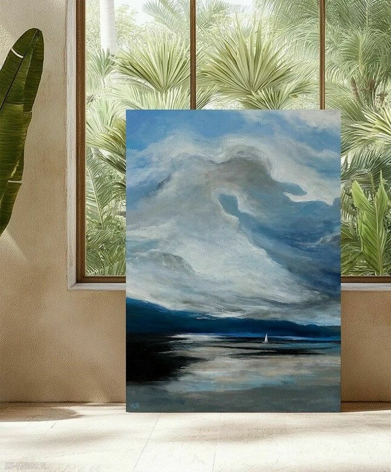 Morze - obraz akrylowy 70x50 cm
