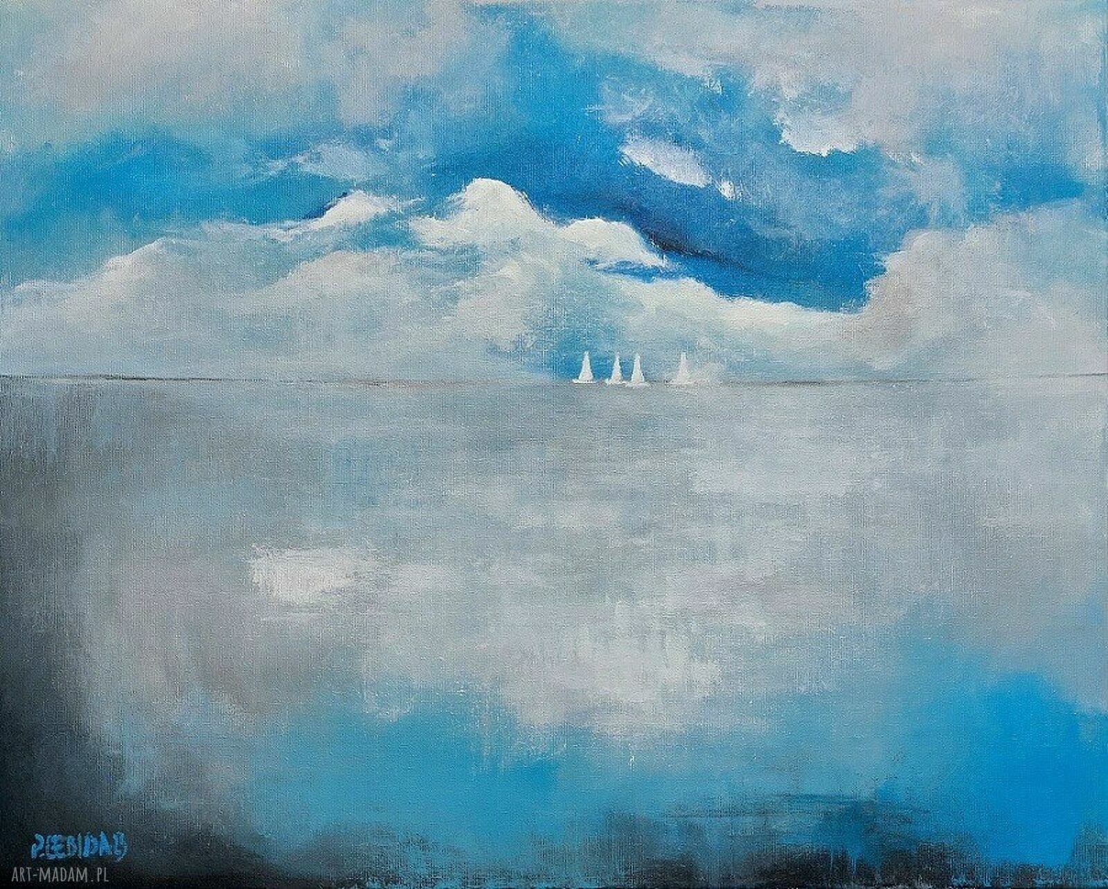 Morze - obraz akrylowy na płótnie 40x50 cm