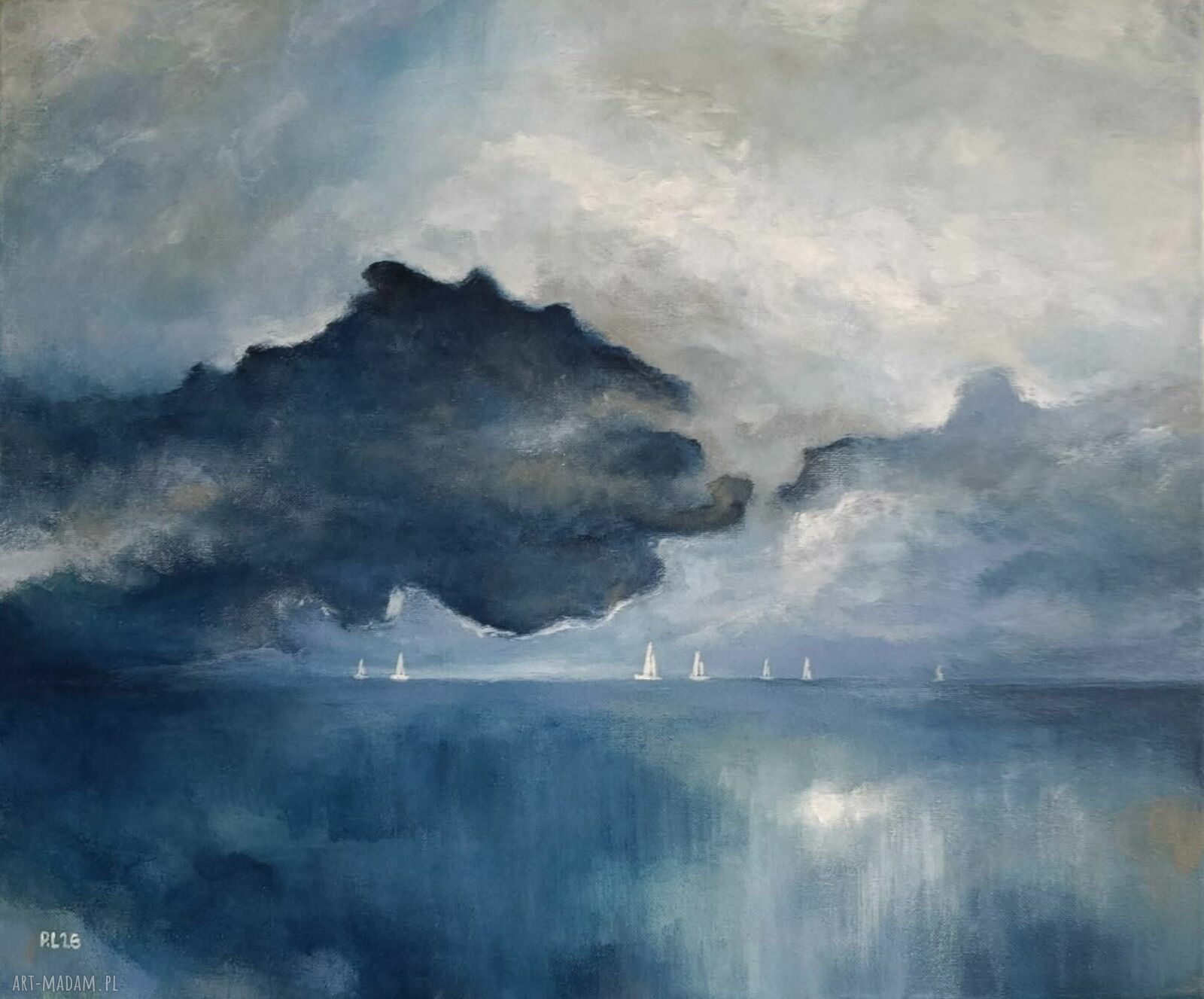 Morze - obraz akrylowy formatu 50/60 cm