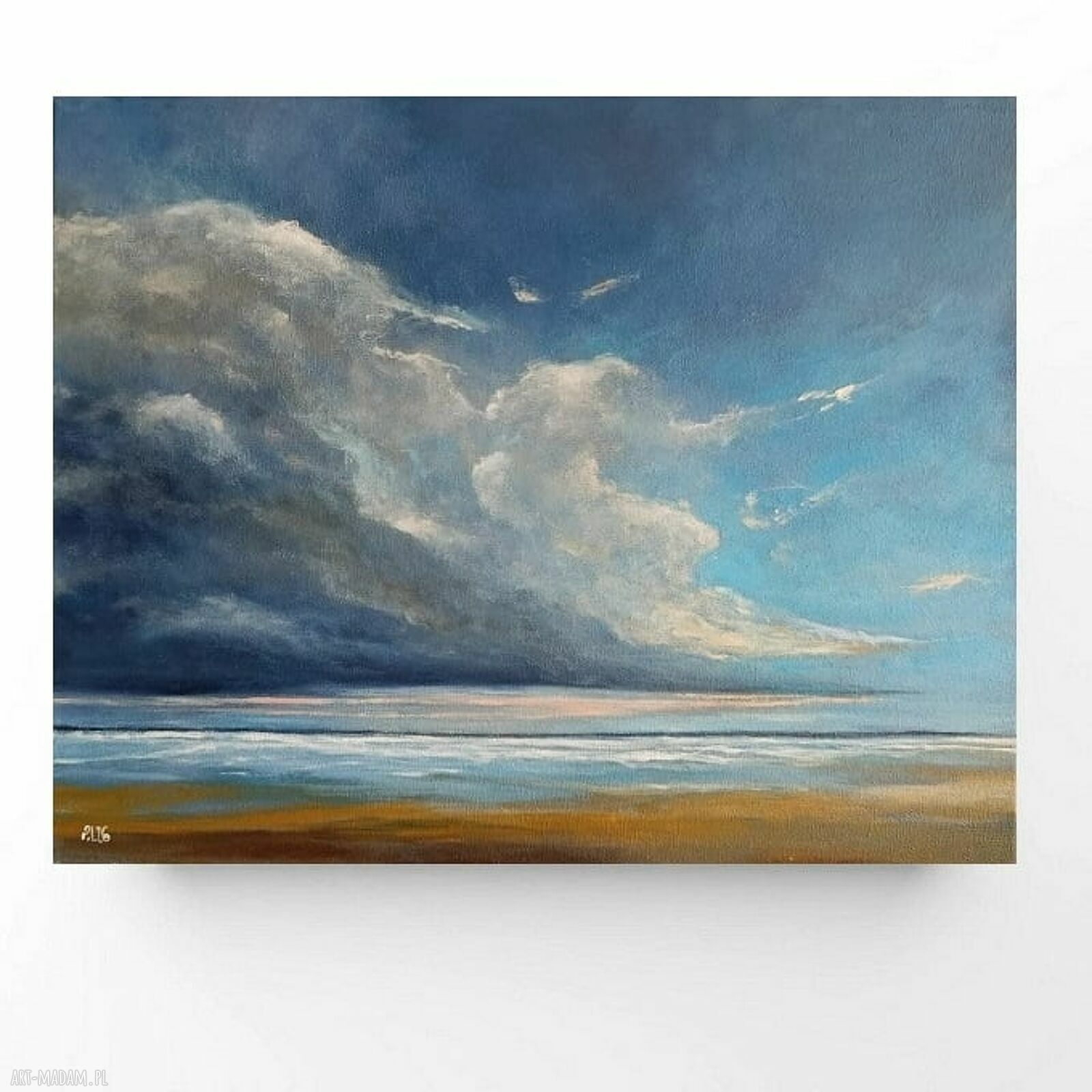 Morze - obraz akrylowy na płótnie 40/50 cm