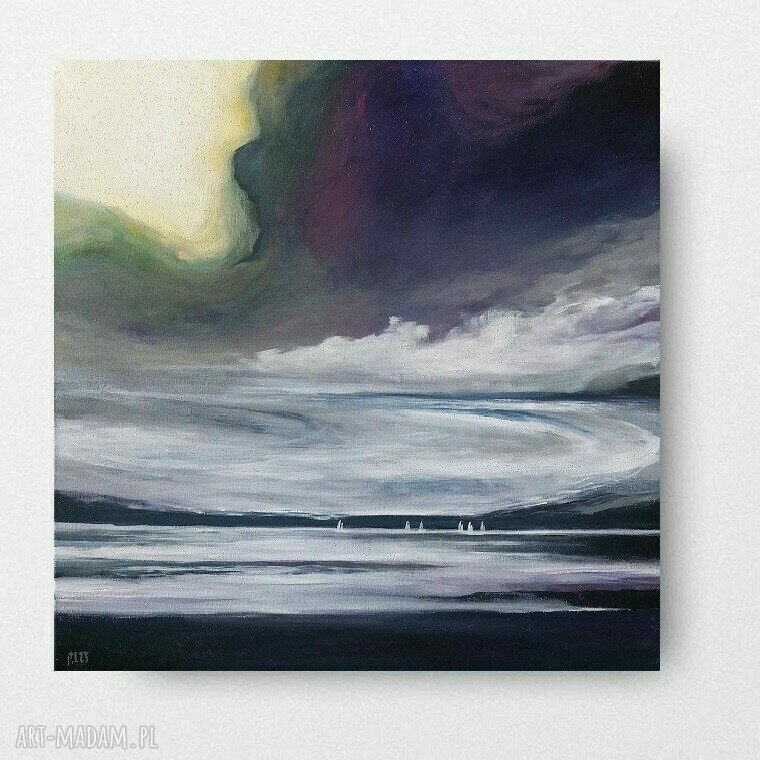 MORZE - obraz akrylowy 50x50 cm Paulina Lebida
